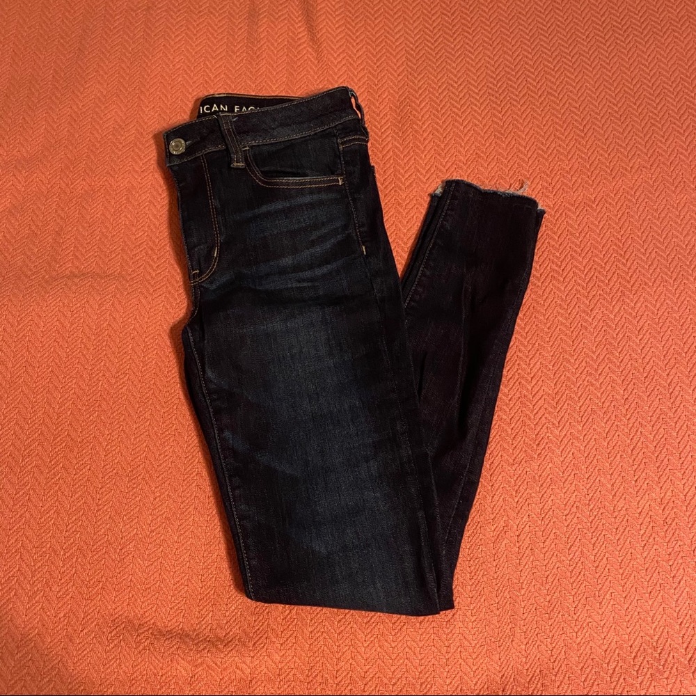 High rise jeggings